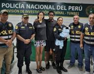 Bebé raptado en Ecuador es rescatado por la Policía de Perú