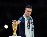 El entrenador Lionel Scaloni de Argentina. EFE/EPA/Tolga Bozoglu