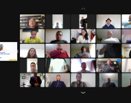 Los asambleístas se reunieron este martes 21 de febrero del 2023.
