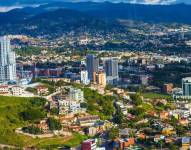Imagen de una ciudad de Honduras.