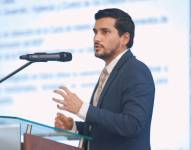 Jimmy Martin durante un evento académico en marzo 2023.