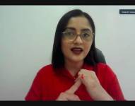 Ponencia de la asambleísta Viviana Veloz, interpelante del juicio político contra el Consejo de la Judicatura.