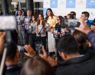 Imagen de archivo de declaraciones conjuntas de la bancada en el Legislativo.