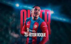 Vitor Roque, nuevo fichaje del FC Barcelona.