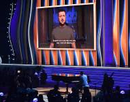 Imagen tomada de la transmisión de los Grammy.