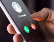 Llamadas perdidas de números desconocidos