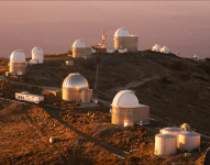 Imagen del observatorio La Silla, en Coquimbo.