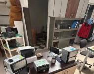 Local de Calderón que fue clausurado.