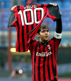 Kaká llega a los 100 goles con la camiseta del Milán