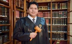 Imagen del juez David Jacho.