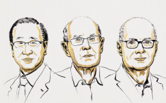 Susumu Kitagawa, Richard Robson y Omar M. Yaghi.