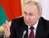 El presidente Vladimir Putin habló sobre el funcionamiento de la industria de Rusia frente al peligro del grupo Wagner.