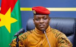 El Capitán Ibrahim Traoré, líder de Burkina Faso