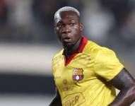 Felipe Caicedo con la indumentaria de Barcelona SC