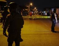 La Policía realizó un operativo tras conocer el delito.