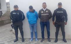 Imagen de la detención de alias Loco.