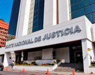Edificio de la Corte Nacional de Justicia, en el norte de Quito.