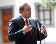 El ministro Simón Cueva.