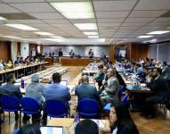 Instalación de la audiencia preparatoria de juicio en el caso Metástasis.