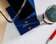 Imagen referencial de pasaportes.