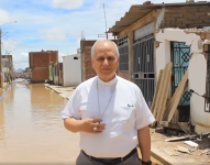 Imagen del entonces cardenal Robert Prevost