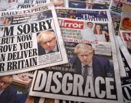 Primer ministro británico Boris Johnson.