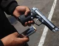 Imagen referencial para graficar un asalto con un arma de fuego.