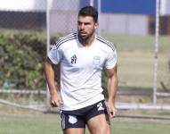 Alexander Gonzalez con la indumentaria de Club Sport Emelec