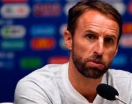 El director técnico de Inglaterra, Gareth Southgate, luego de la eliminación mundialista.
