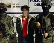 Imagen del extranjero detenido en Tumbaco.