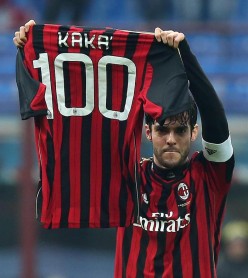 Kaká llega a los 100 goles con la camiseta del Milán