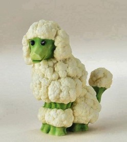 Creativas verduras que toman forma