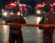 Coche bomba explotó en el norte de Guayaquil.