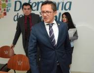 El aún defensor del Pueblo permanece en la Cárcel 4 de Quito, mientras en la Asamblea ingresó un pedido de juicio político para destituirlo. Archivo