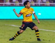 Matías Oyola marcó uno de los penales en la histórica definición ante Liga de Quito, en el 2020.