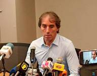 Guillermo Almada, ex director técnico de Barcelona SC y actual timonel del Pachuca mexicano, atendió a los medios de comunicación este jueves durante su visita a Guayaquil.