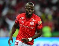 Enner Valencia, delantero ecuatoriano, anotó en la derrota del Internacional.