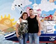 Imagen de Inda Peñarrieta Tuárez junto a alias Fito en una foto de publicada en su Facebook.