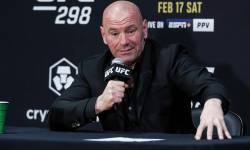 El director general de la UFC, Dana White