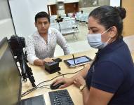 Atención en el Registro Civil.