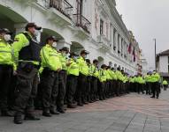 Más de 48 mil policías reforzarán la seguridad por feriado en Ecuador