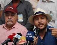 El ministro de Agricultura, Pedro Álava, se reunió con representantes del Movimiento Nacional Campesino.