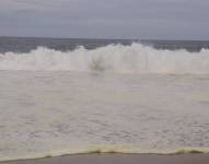 El oleaje en las playas ecuatorianas durante el feriado de 2023.
