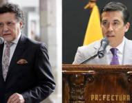 Pablo Celi, excontralor del Estado, y Pablo Flores, exgerente de Petroecuador.