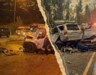 Las avenidas Mariscal Sucre y Simón Bolívar registran la mayor cantidad de siniestros en la capital.