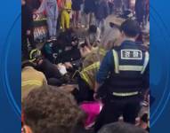 El presidente surcoreano, Yoon Suk-yeol, ha ordenado ejecutar una operación de emergencia para suministrar primeros auxilios a los afectados.