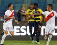 Imagen del Perú-Ecuador disputado en la Copa América 2021.