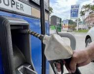 Imagen de archivo de una estación de servicio de Petroecuador.