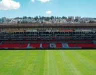 Liga de Quito jugará la Noche Blanca y la Recopa Sudamericana con un aforo del 90 %.