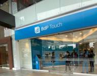 Una de las agencias del banco.